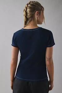 DAY Petite Motel Flamingo Graphic Baby Tee