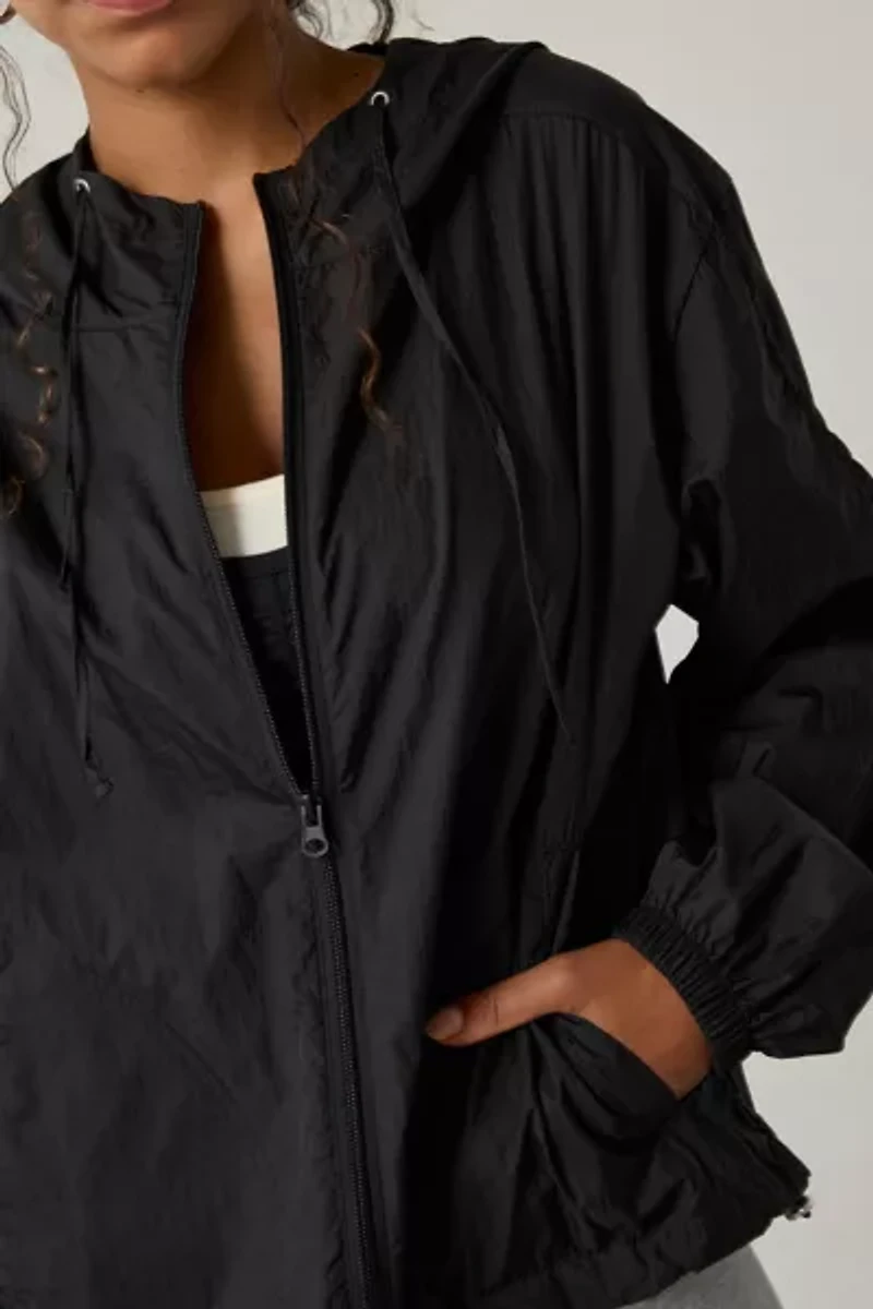 Out From Under Lexie Nylon Hooded Zip-Up Jacket