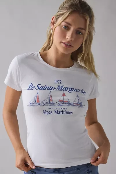 DAY Ile Sainte-Marguerite Graphic Baby Tee