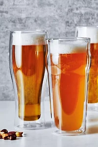 ZWILLING Sorrento Double-Wall Pint Beer Glass Set