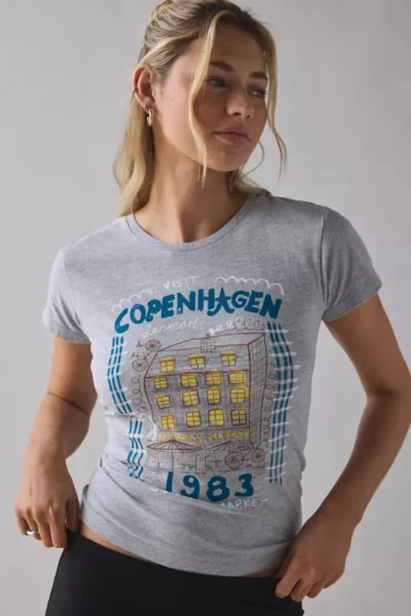 DAY Copenhagen Sunday Market 1983 Graphic Slim Tee