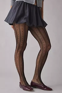 Clover Pointelle Tights