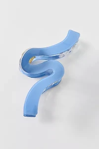 Marlowe Wave Resin Claw Clip
