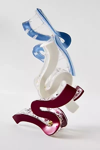 Marlowe Wave Resin Claw Clip