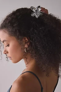 Aria Flower Claw Hair Clip