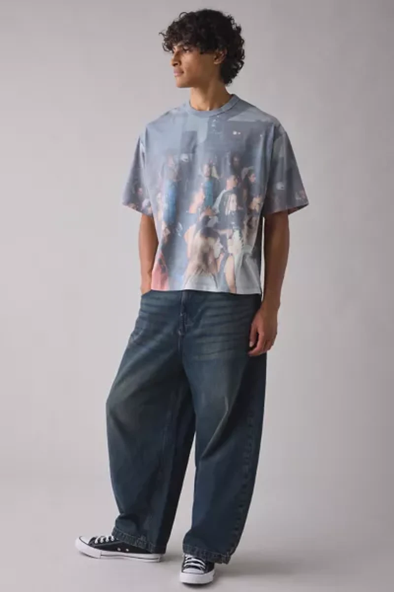 Rave Allover Print Tee