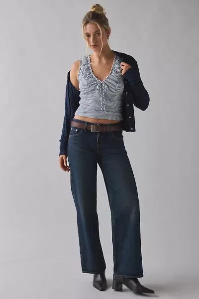 Kimchi Blue Ella Ruched Tie-Front Cropped Tank Top