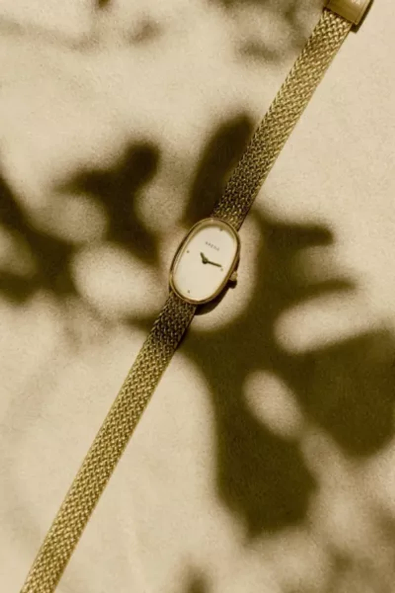 BREDA Jane Tethered Mesh Bracelet Seiko Quartz 18MM Watch