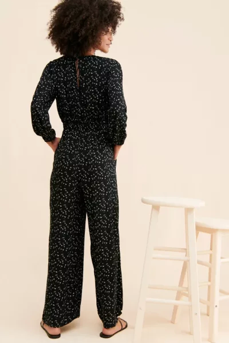 Saltwater Luxe Ditsy Floral Jumpsuit
