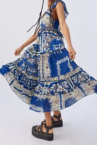 Magnolia Ruffle Maxi Dress