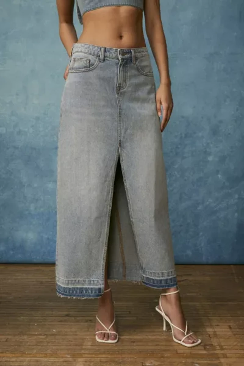BDG Mandi Denim Maxi Skirt