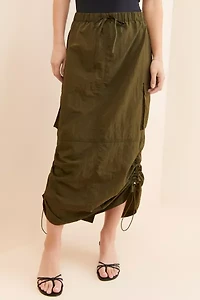 Dizzy Lizzy Cargo Maxi Skirt