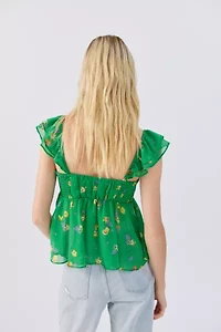 Deandra Babydoll Blouse
