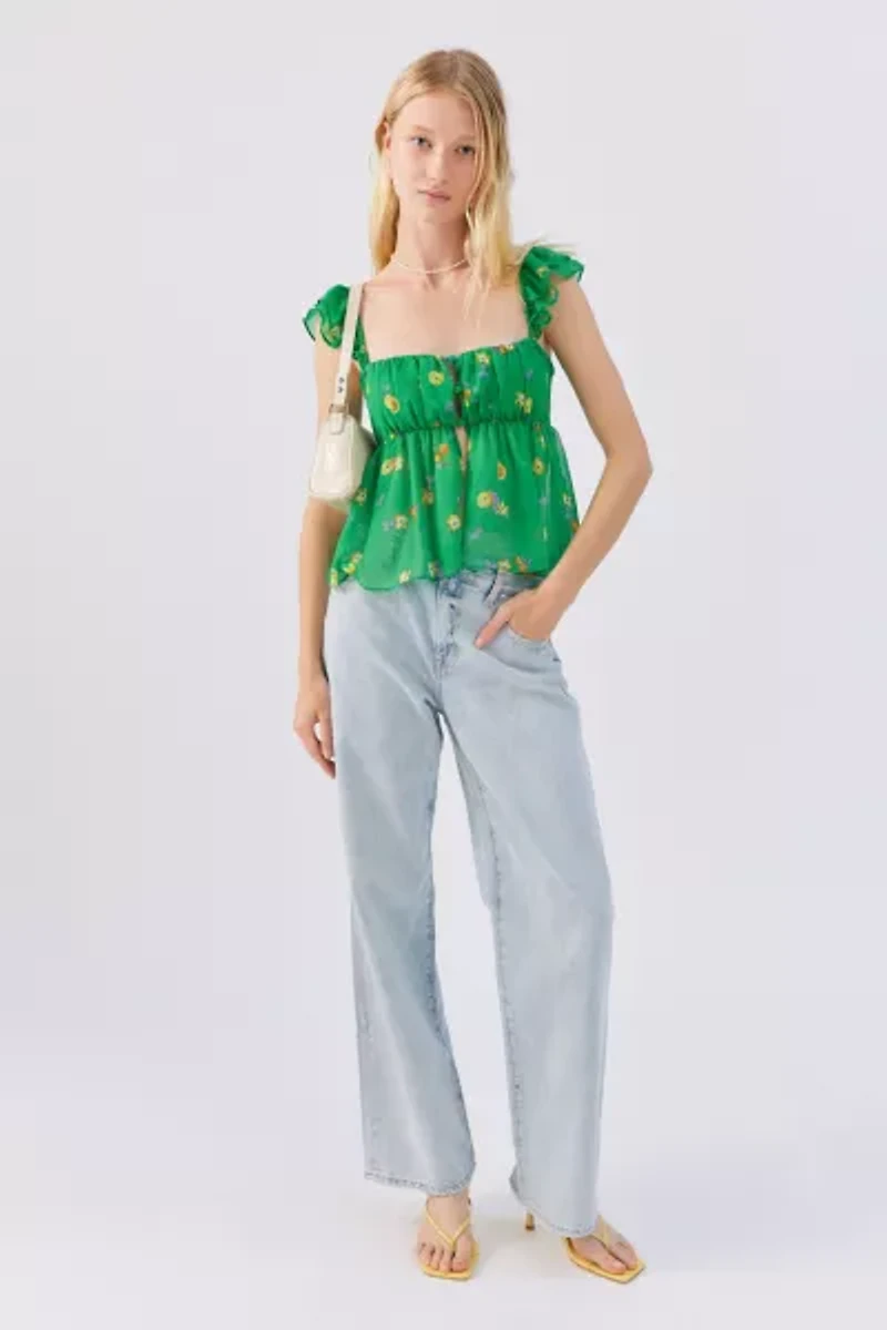 Deandra Babydoll Blouse