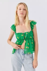 Deandra Babydoll Blouse