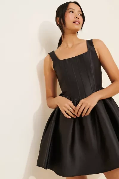 Glamorous Corset Satin Mini Dress