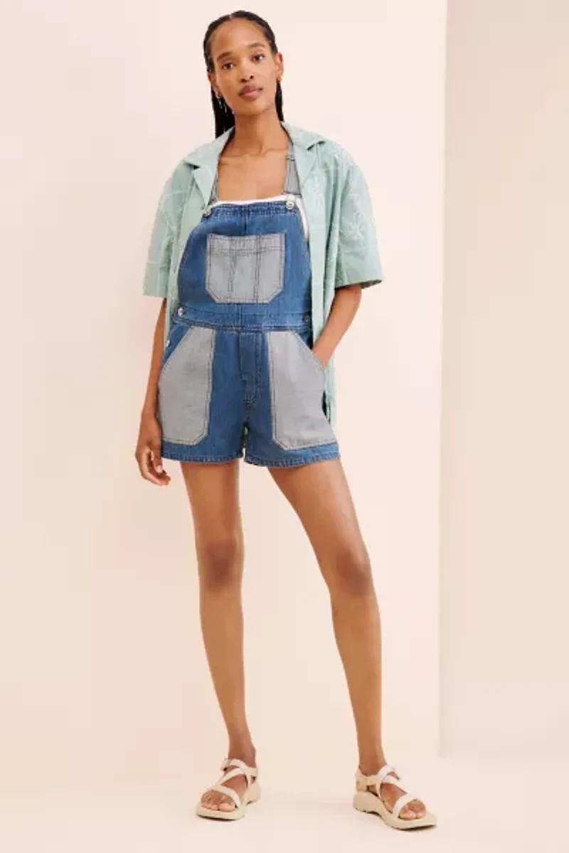 Brixton Costa Colorblock Shortalls