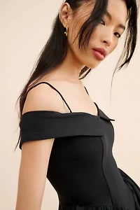 Beatrice Off-The-Shoulder Mini Dress