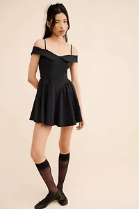 Beatrice Off-The-Shoulder Mini Dress