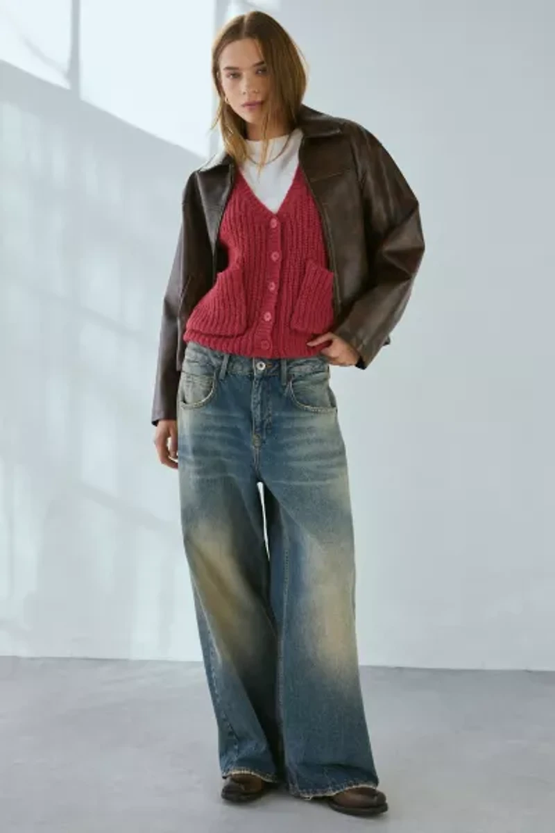 BDG Gerry Oversized Sweater Vest