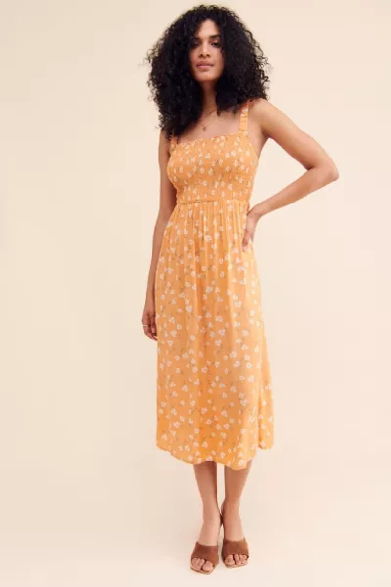 Saltwater Luxe Jacey Floral Midi Dress