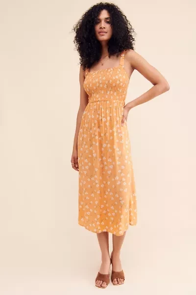 Saltwater Luxe Jacey Floral Midi Dress