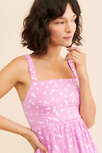 Saltwater Luxe Tank Printed Mini Dress