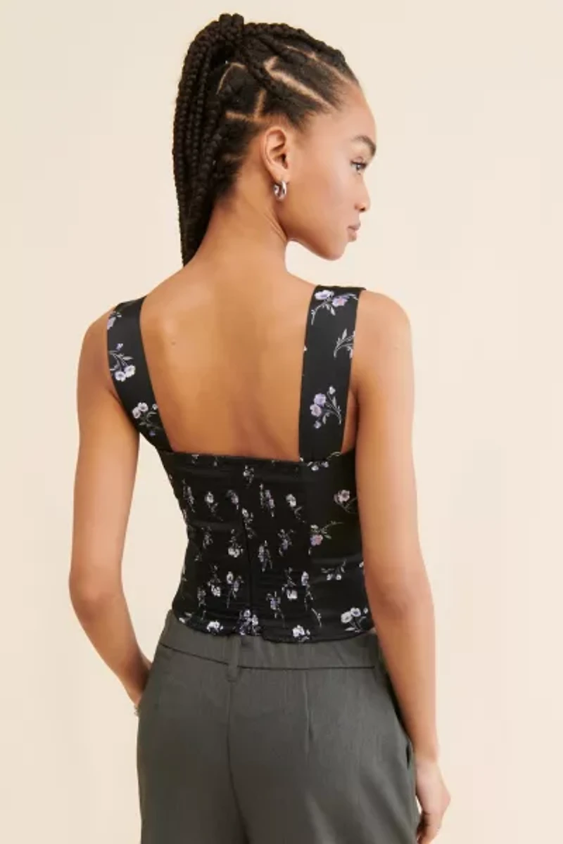 Kourt Dolly Satin Top