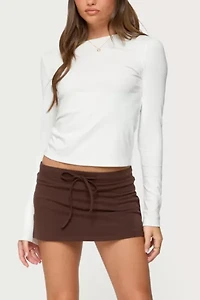 Edikted Bayside Slitted Mini Skort