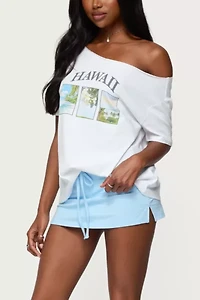 Edikted Bayside Slitted Mini Skort