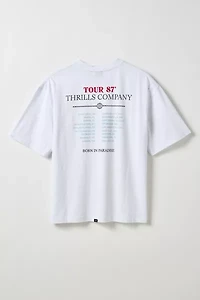 THRILLS Metal Dust Graphic Cropped Tee