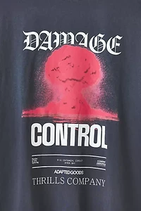 THRILLS Damage Control Graphic Cropped Tee
