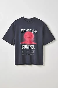 THRILLS Damage Control Graphic Cropped Tee