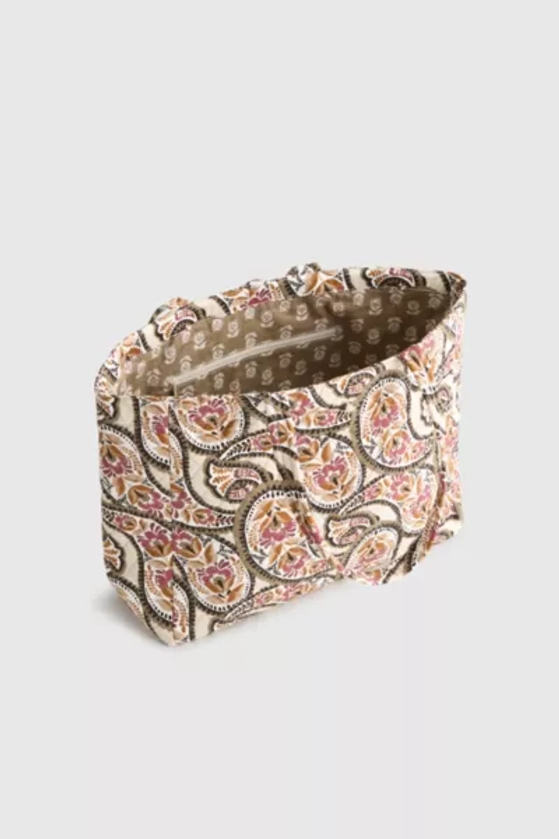 Vera Bradley Quilted Cotton Hathaway Tote Bag