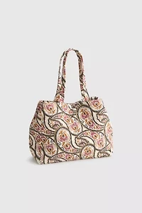 Vera Bradley Quilted Cotton Hathaway Tote Bag