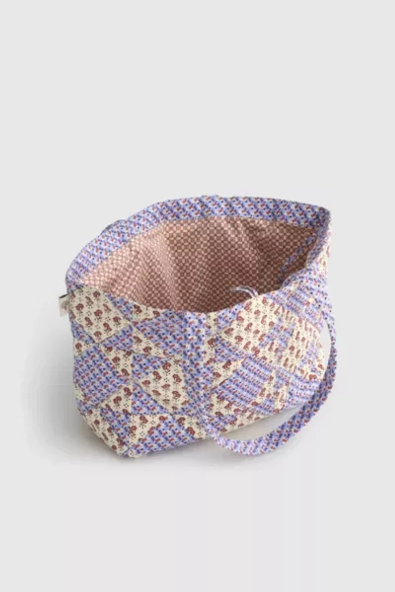 Vera Bradley Quilted Cotton Small Hathaway Tote Bag