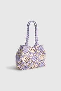 Vera Bradley Quilted Cotton Small Hathaway Tote Bag