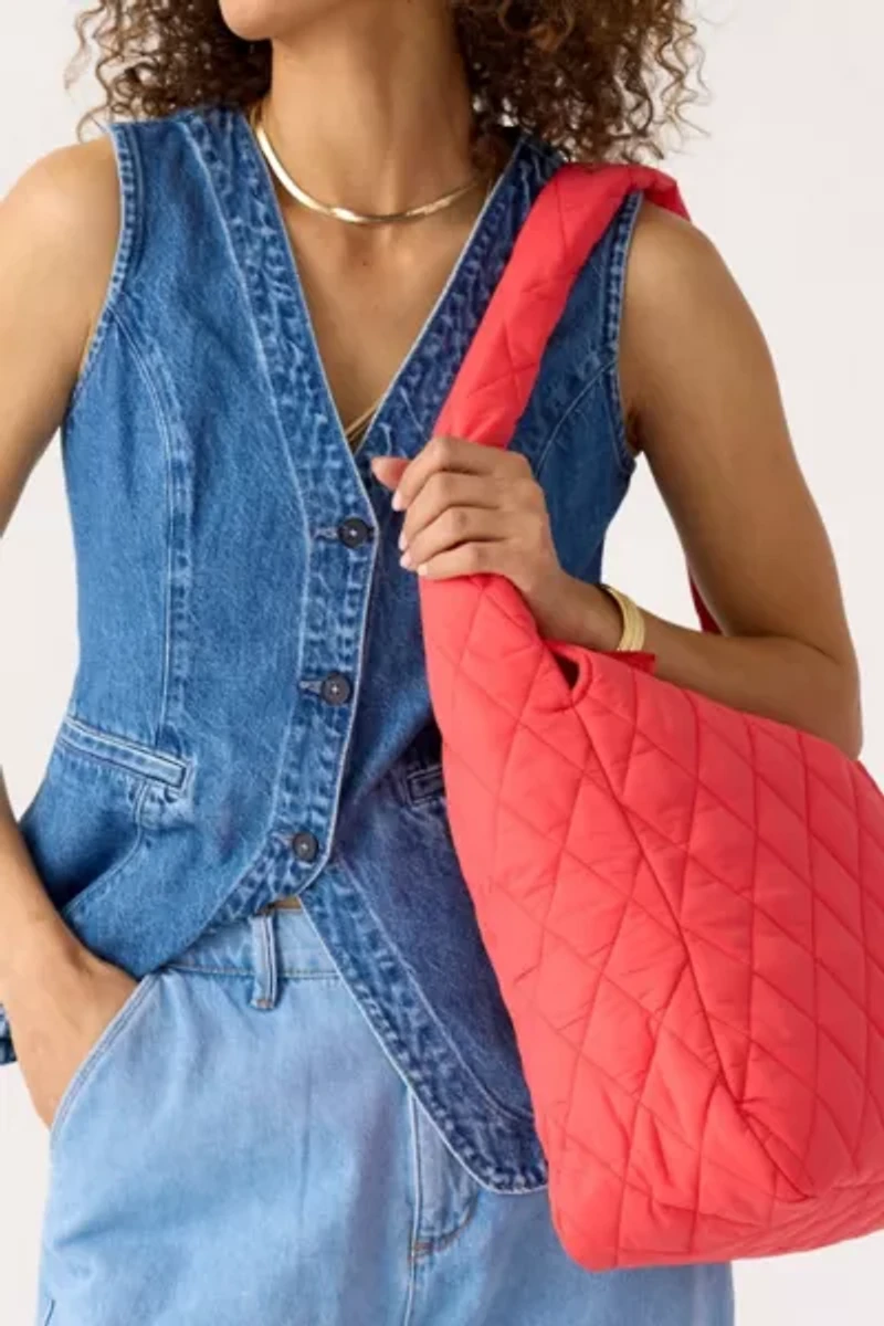 Vera Bradley Quilted Nylon Tifton Tote Bag