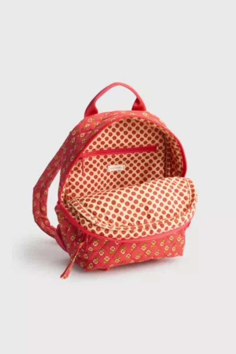 Vera Bradley Quilted Cotton Mini Banbury Backpack