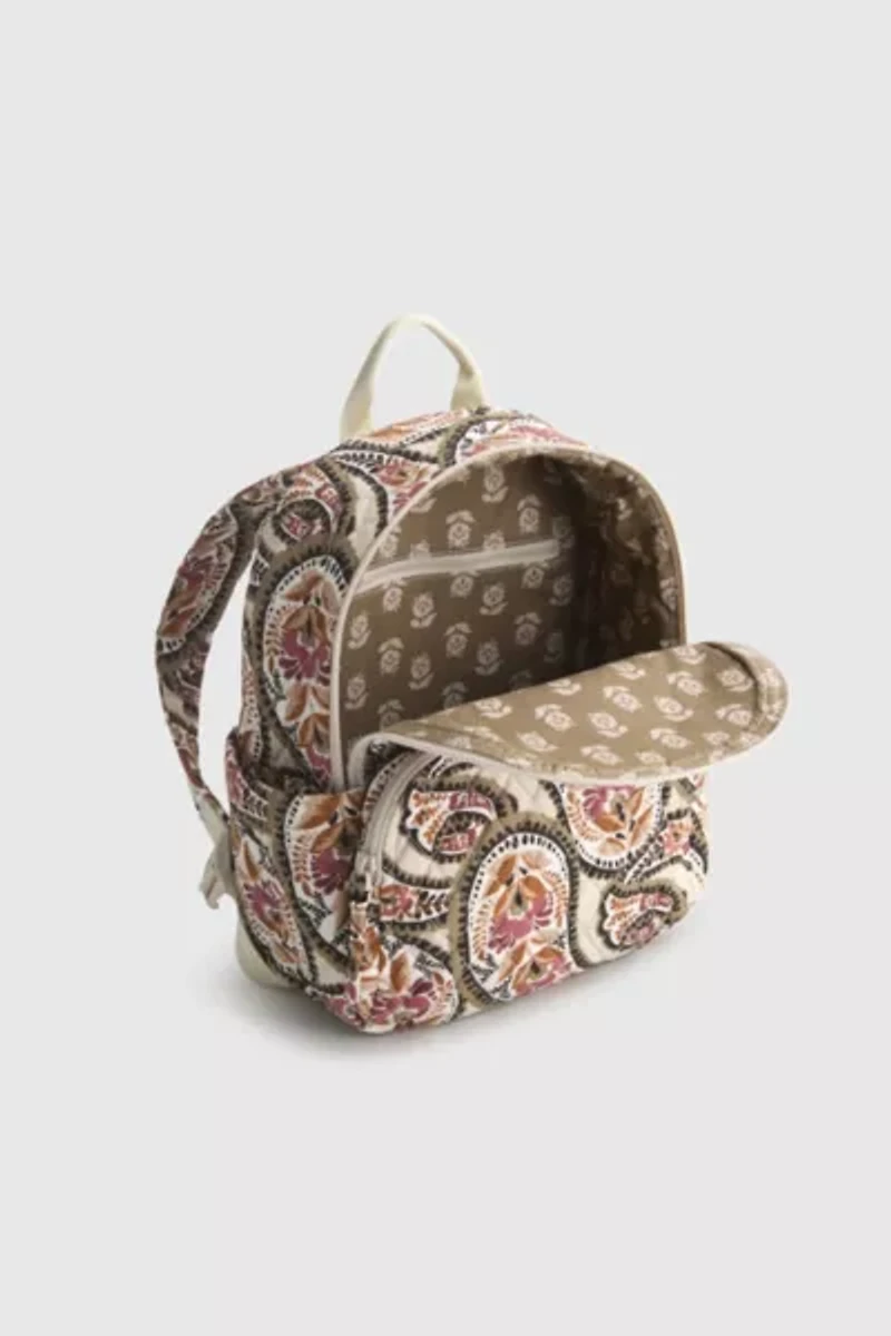 Vera Bradley Quilted Cotton Small Banbury Backpack
