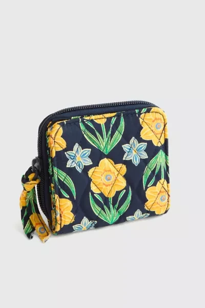 Vera Bradley Quilted Cotton Small Zip Wallet