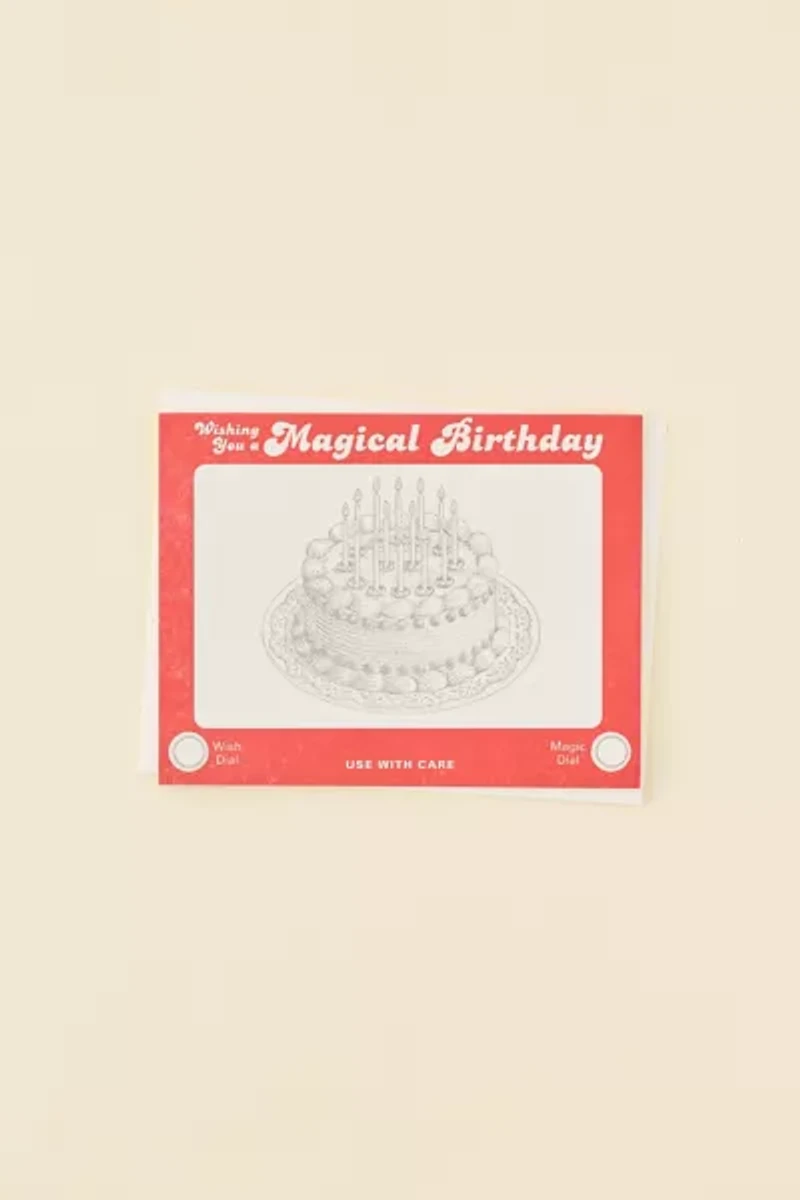 a. favorite design, inc. Etch-A-Sketch Birthday Card