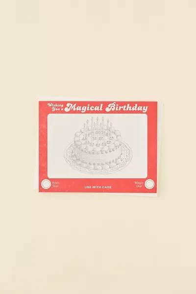 a. favorite design, inc. Etch-A-Sketch Birthday Card