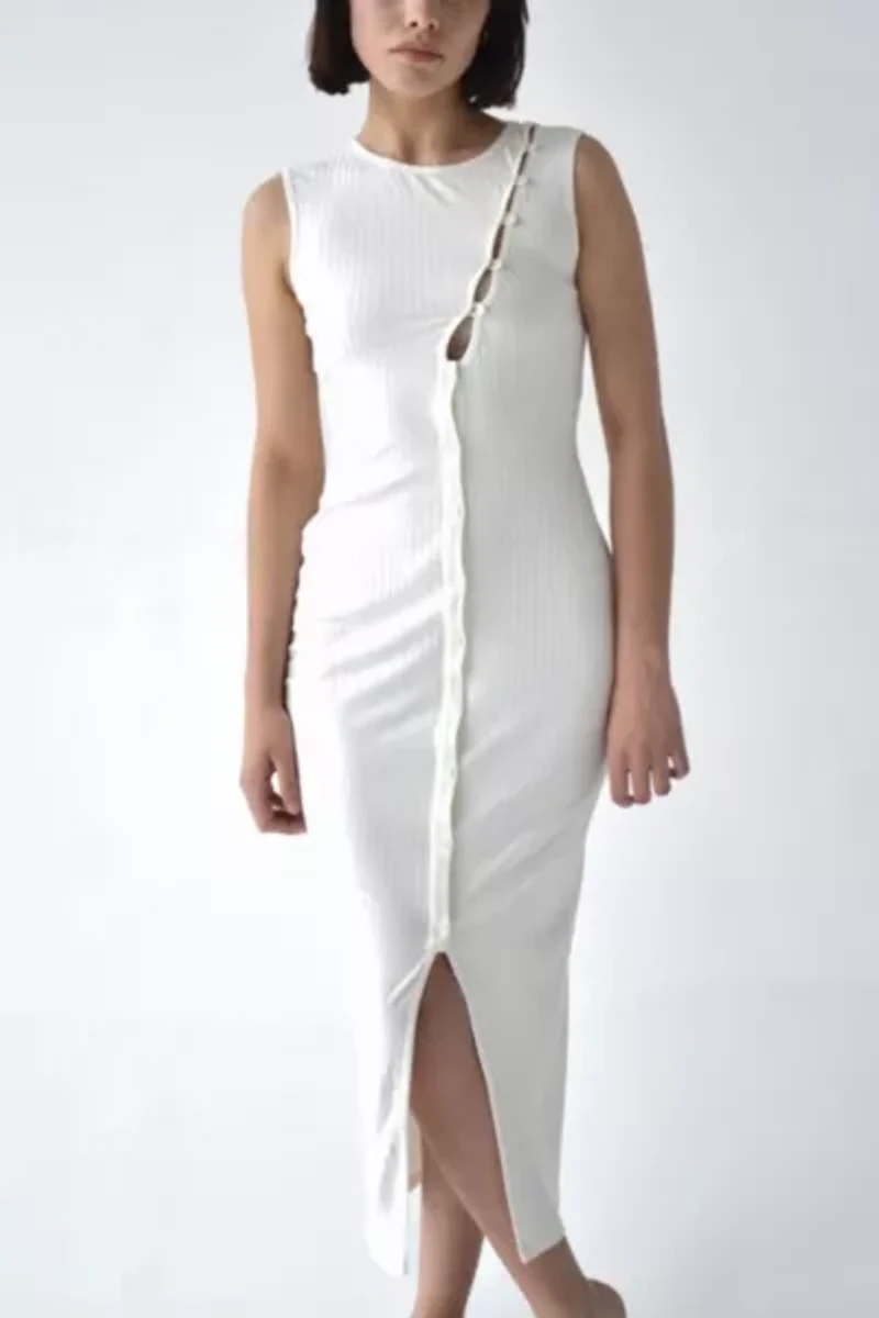 Smucky Doxie Ribbed Midi Dress