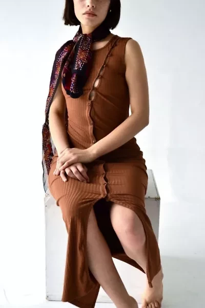 Smucky Doxie Ribbed Maxi Dress