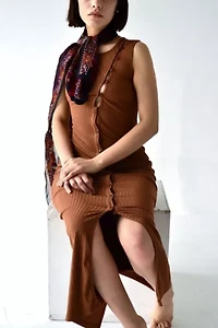 Smucky Doxie Ribbed Maxi Dress