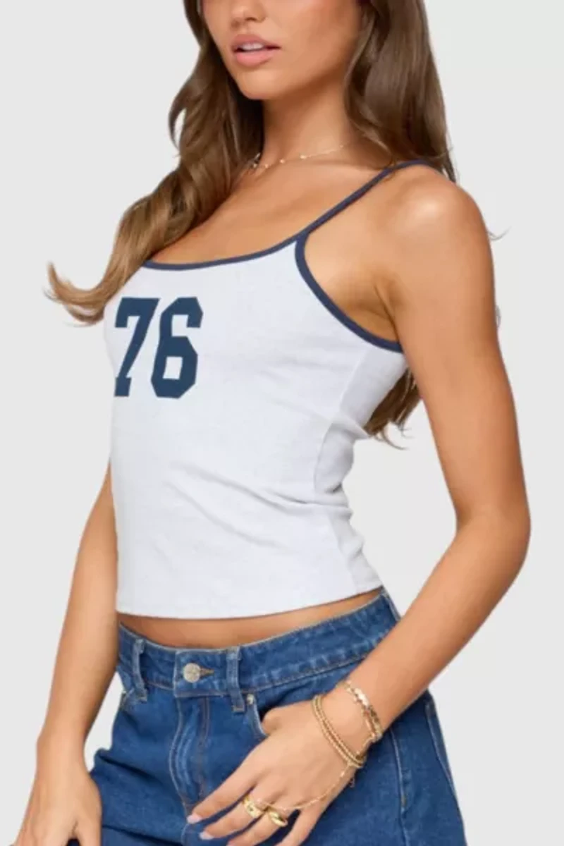 Edikted 76 Contrast Tank Top