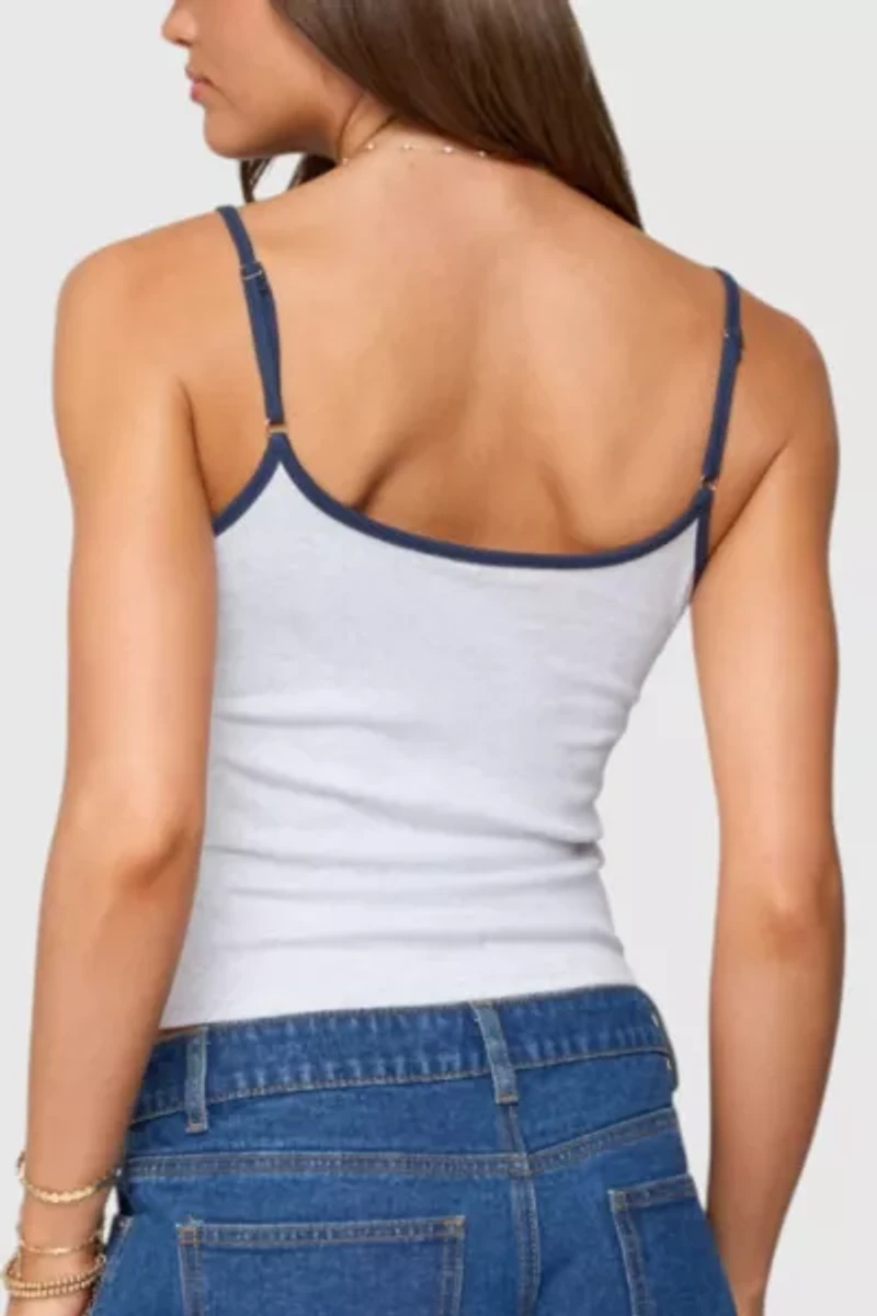 Edikted 76 Contrast Tank Top