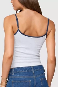 Edikted 76 Contrast Tank Top