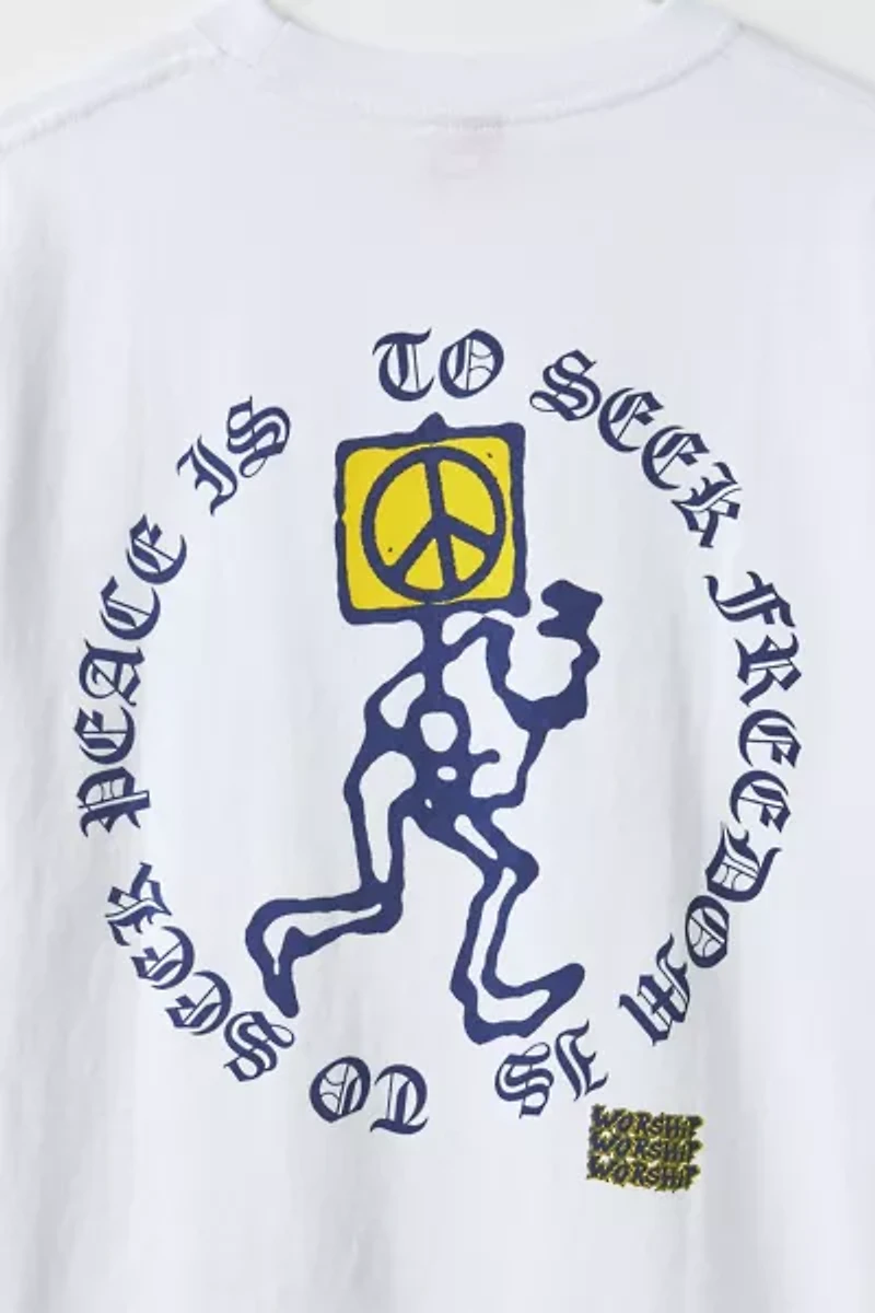 WORSHIP SUPPLIES Scatter Brain Graphic Tee